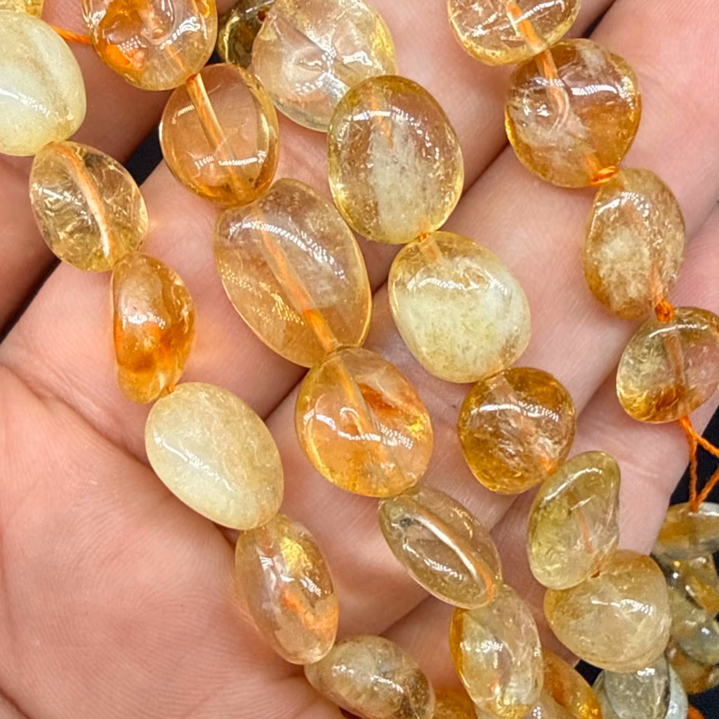 Sitrin Dizi 13x7 mm İncele ve Satın Al Sitrin Dizi 13x7 mm - Orijinal Doğal Taş ve Şifa Kristali Görsel 1