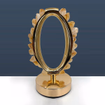 Sitrin Gold Standlı Gece Lambası Orijinal Kristal Detay Görseli 1