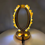 Sitrin Gold Standlı Gece Lambası Orijinal Kristal Detay Görseli 3