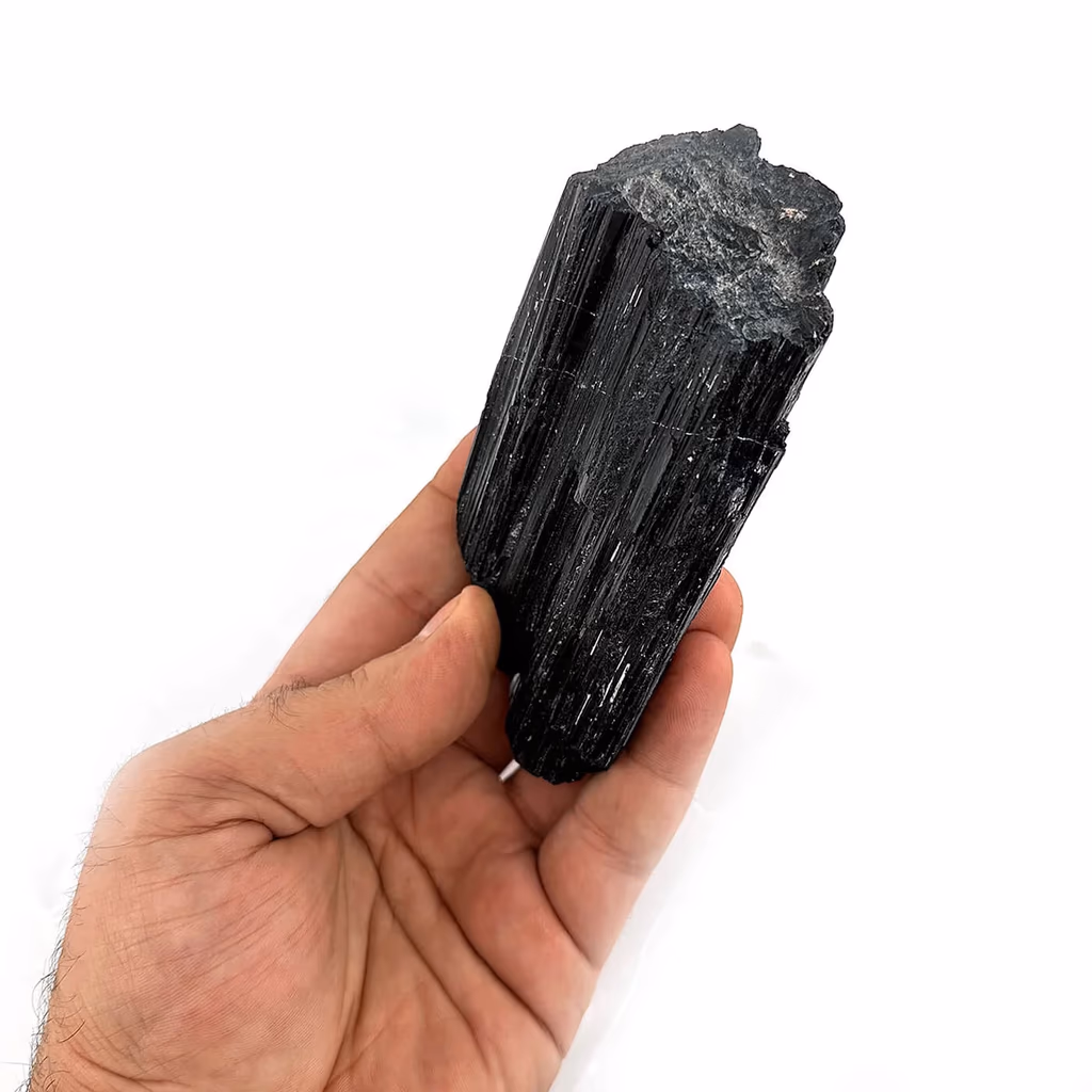 Siyah Turmalin Ham Taş 16478 İncele ve Satın Al Siyah Turmalin Ham Taş 16478 - Orijinal Doğal Taş ve Şifa Kristali Görsel 1