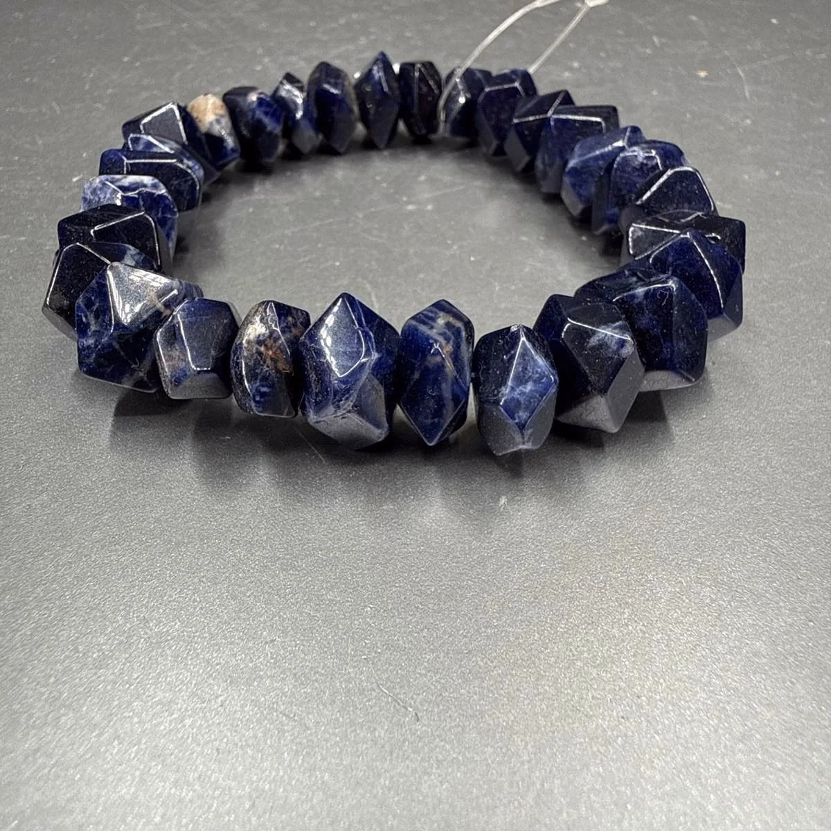Sodalit Faset 10x8 Bileklik