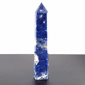 Sodalit Obelisk - Orijinal Şifalı Kristal - Görsel 1