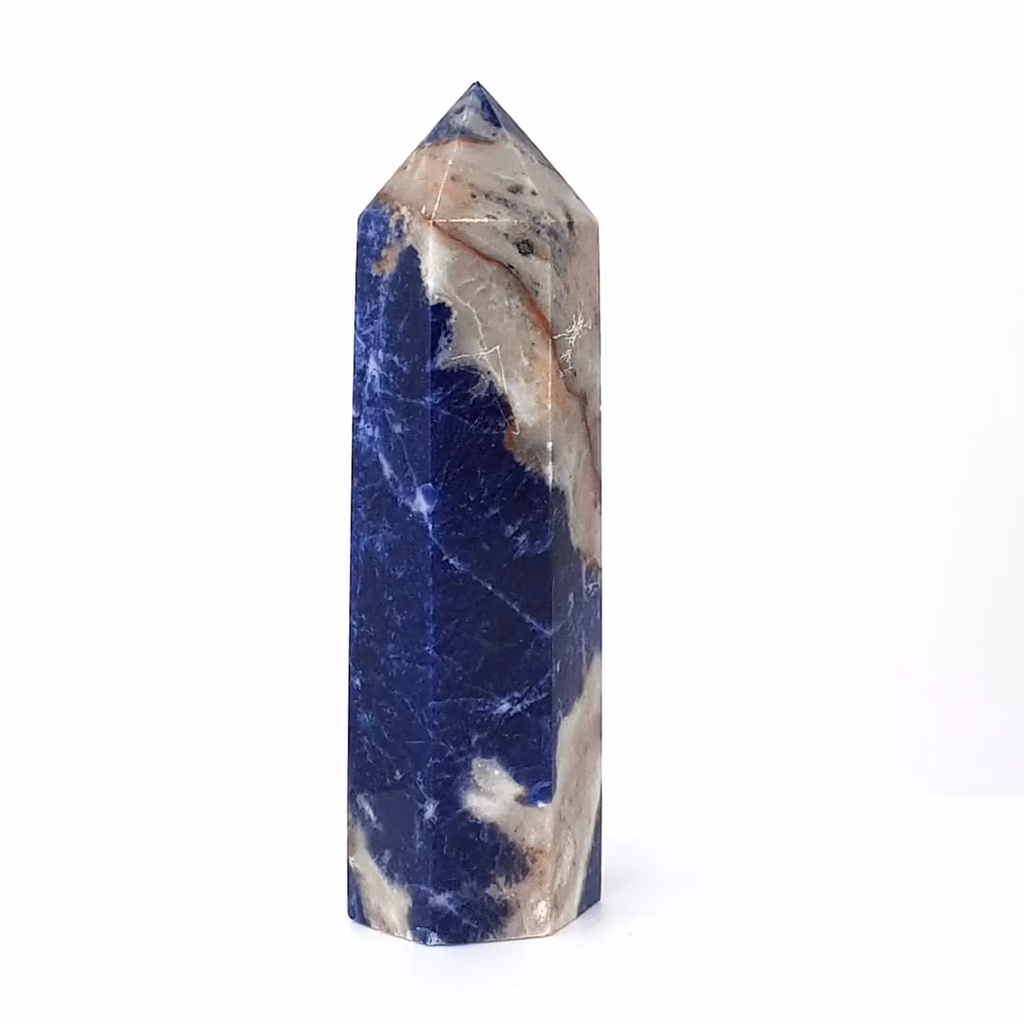 Sodalit Obelisk İncele ve Satın Al Sodalit Obelisk - Orijinal Doğal Taş ve Şifa Kristali Görsel 1