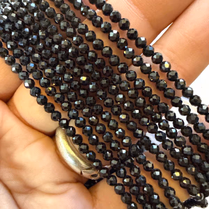 Spinel Dizi Faset 3 mm - Orijinal Şifalı Kristal - Görsel 1