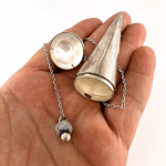 Tanıklı Sarkaç Gümüş (Pandül) Orijinal Kristal Detay Görseli 4