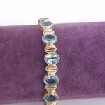 Topaz Künye (Gümüş) Orijinal Kristal Detay Görseli 1