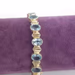 Topaz Künye (Gümüş) Orijinal Kristal Detay Görseli 2