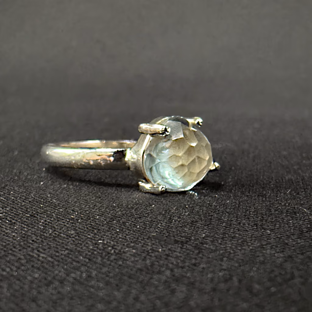 Topaz Yüzük Gümüş İncele ve Satın Al Topaz Yüzük Gümüş - Orijinal Doğal Taş ve Şifa Kristali Görsel 1