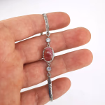Turmalin Künye (Gümüş) Orijinal Kristal Detay Görseli 2