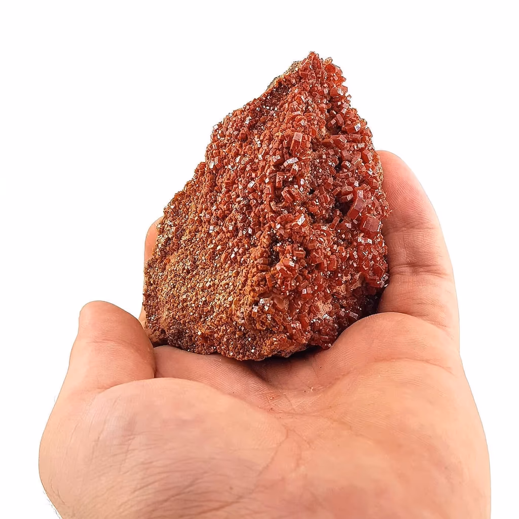 Vanadinit Ham Taş İncele ve Satın Al Vanadinit Ham Taş - Orijinal Doğal Taş ve Şifa Kristali Görsel 1