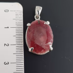 Yakut Kolye Ucu (Gümüş) Orijinal Kristal Detay Görseli 2