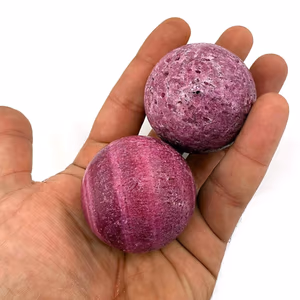 Yakut Küre 180gr - Orijinal Şifalı Kristal - Görsel 1