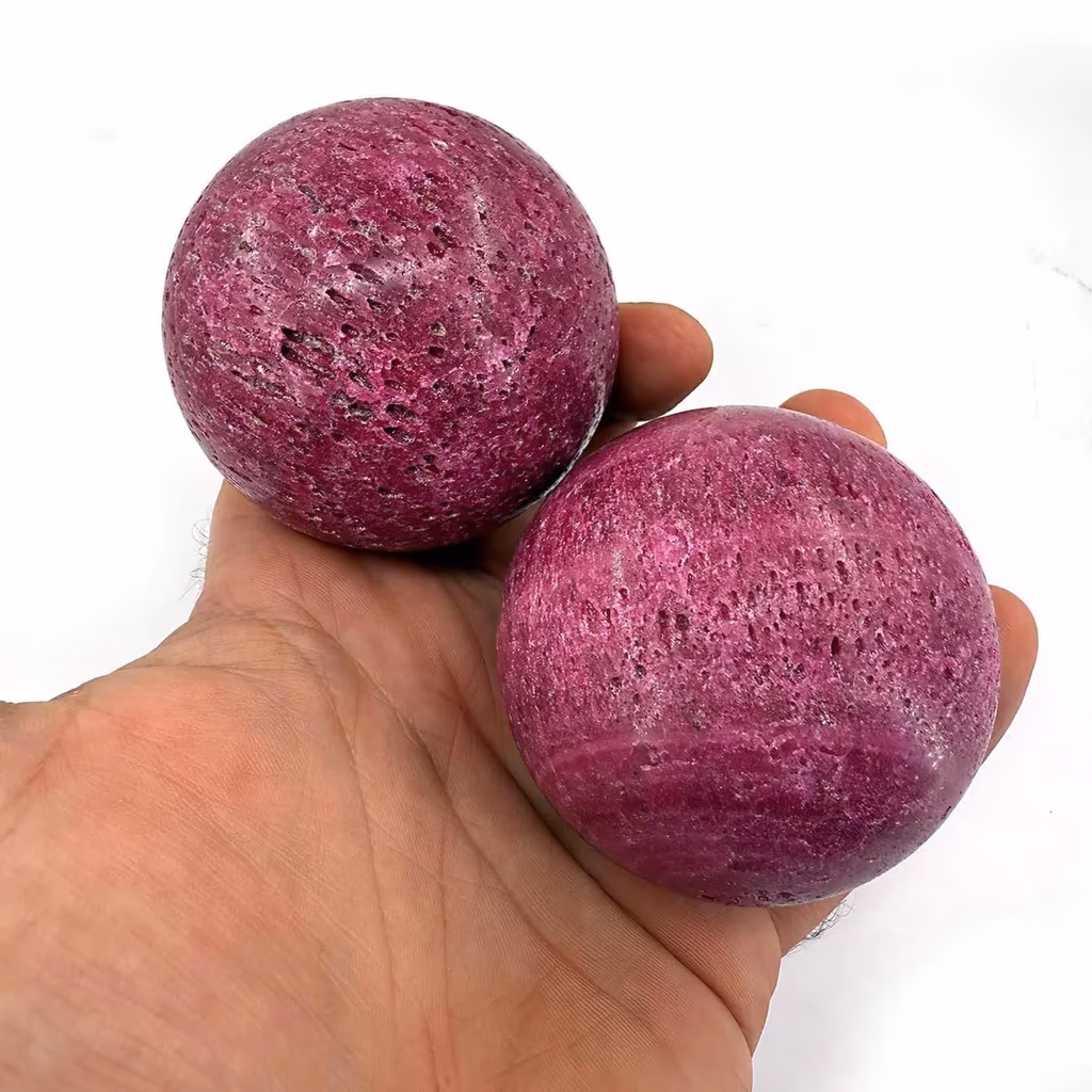Yakut Küre 430gr İncele ve Satın Al Yakut Küre 430gr - Orijinal Doğal Taş ve Şifa Kristali Görsel 1