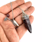 Yakut Sarkaç (Gümüş) El Yapımı Orijinal Kristal Detay Görseli 2