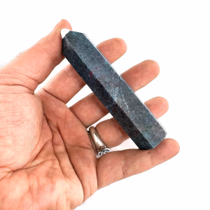 Yakutlu Kiyanit Obelisk - Orijinal Şifalı Kristal - Görsel 1