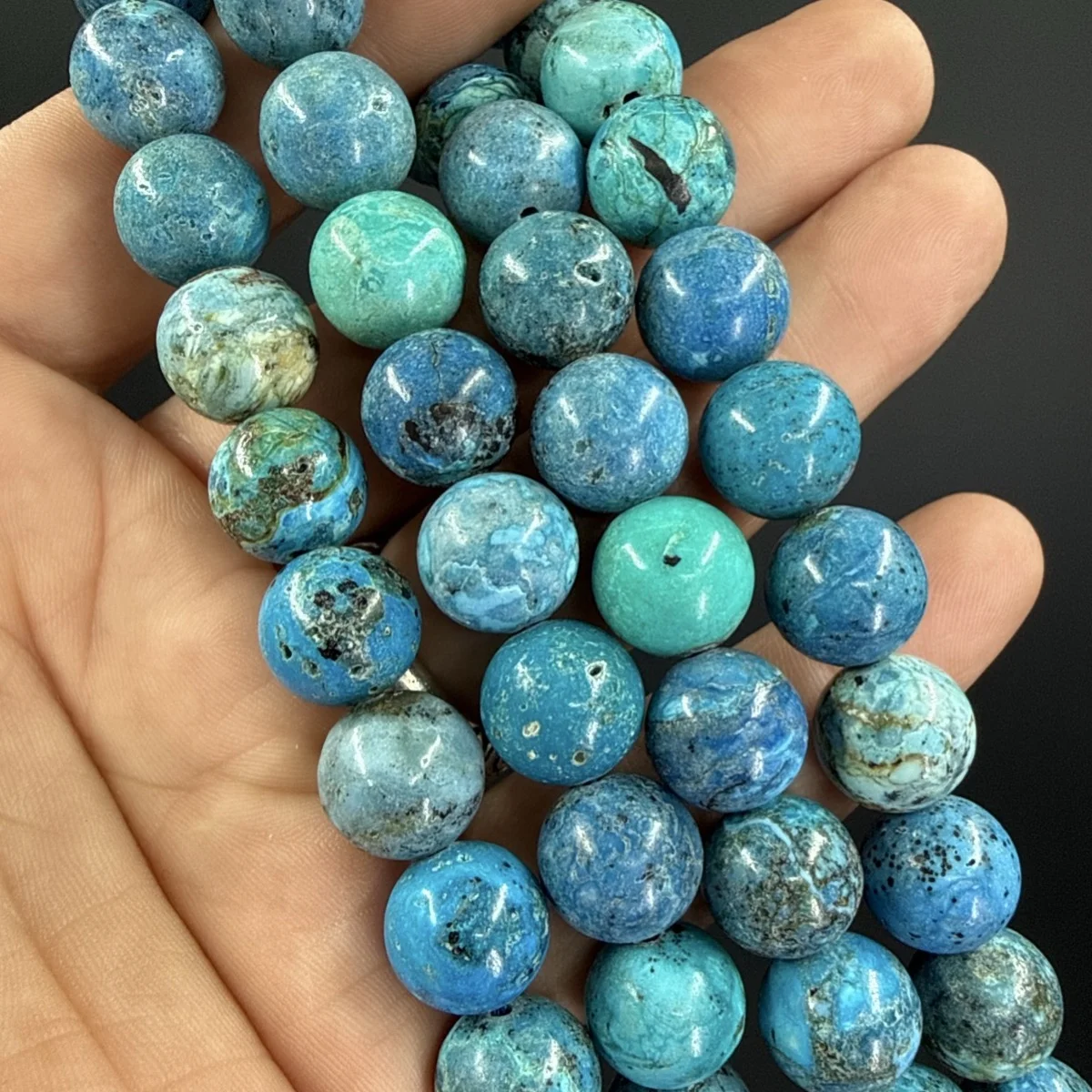 Mavi Opal Dizi 12 mm