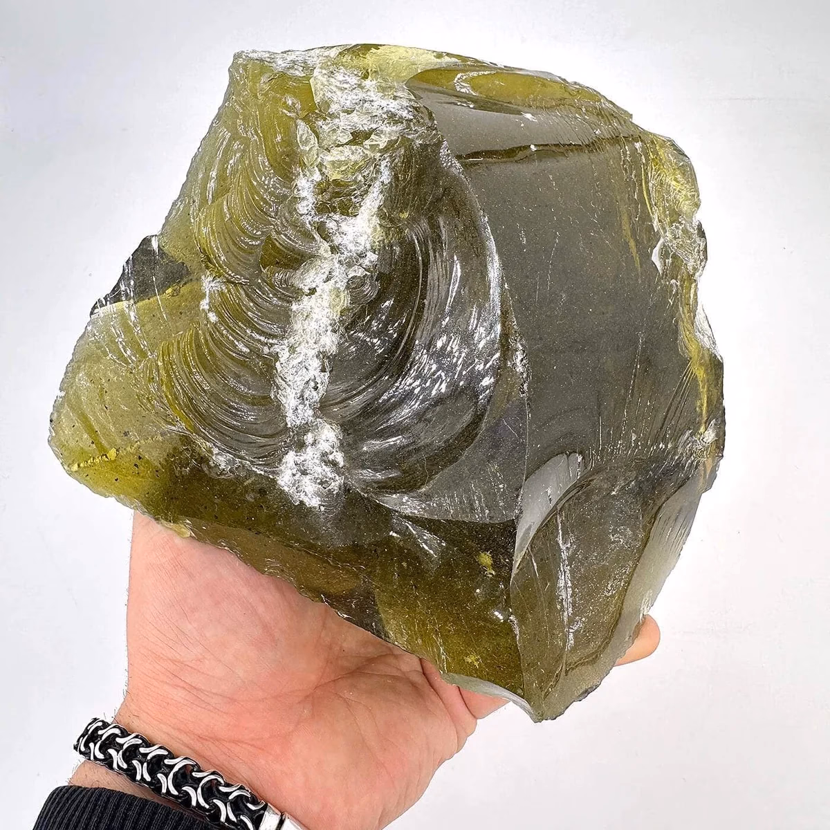 Yeşil Obsidiyen Ham Taş