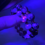 Yooperlite Ateş Sodalit Bileklik 8mm Orijinal Kristal Detay Görseli 2