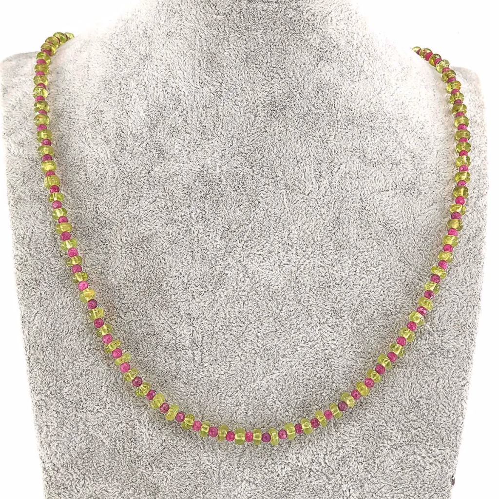 Zeberced , Yakut Kolye 3mm (Gümüş) İncele ve Satın Al Zeberced , Yakut Kolye 3mm (Gümüş) - Orijinal Doğal Taş ve Şifa Kristali Görsel 1