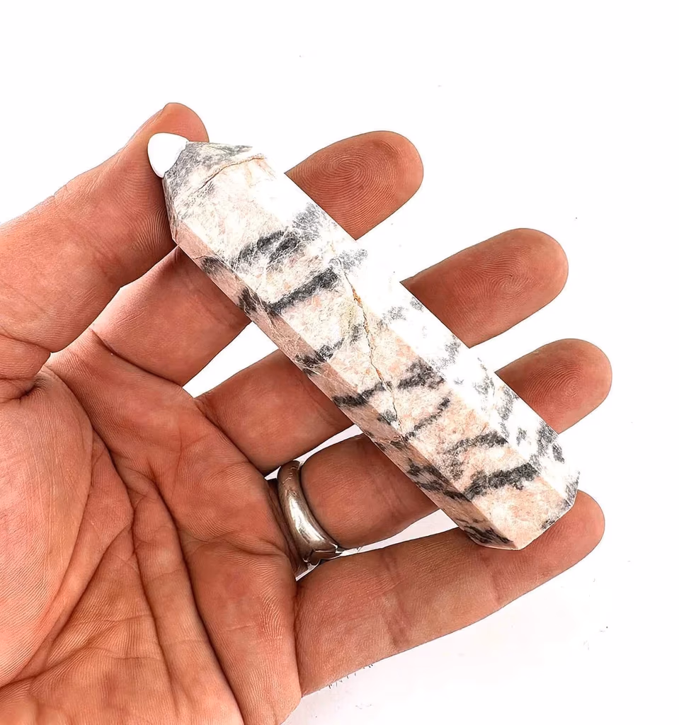 Zebra Jasper Obelisk İncele ve Satın Al Zebra Jasper Obelisk - Orijinal Doğal Taş ve Şifa Kristali Görsel 1