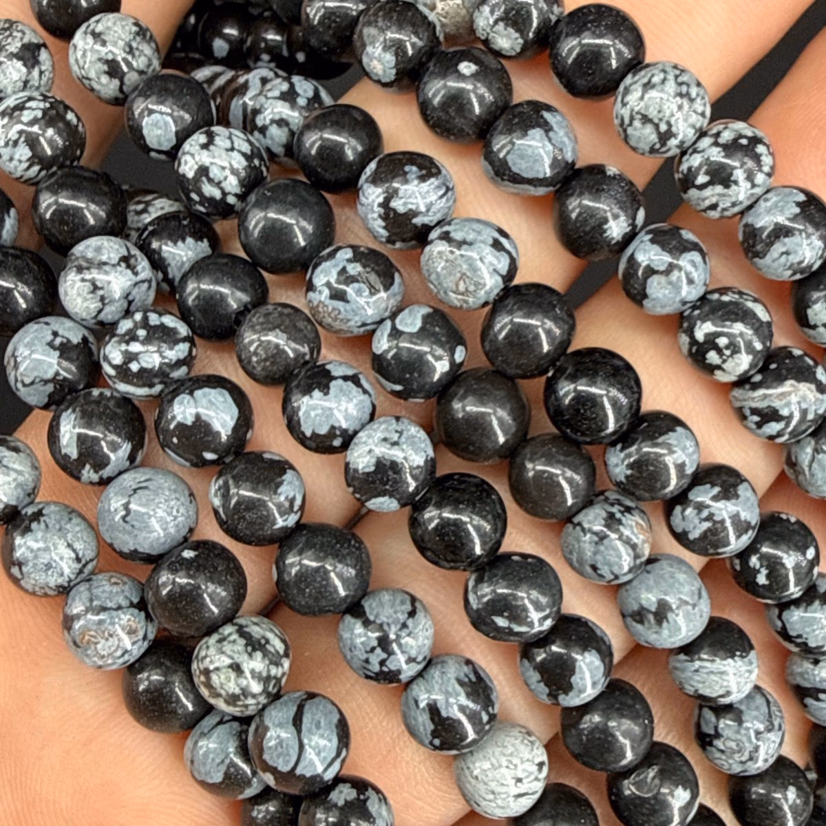 Kartanesi Obsidiyen Faset 6mm