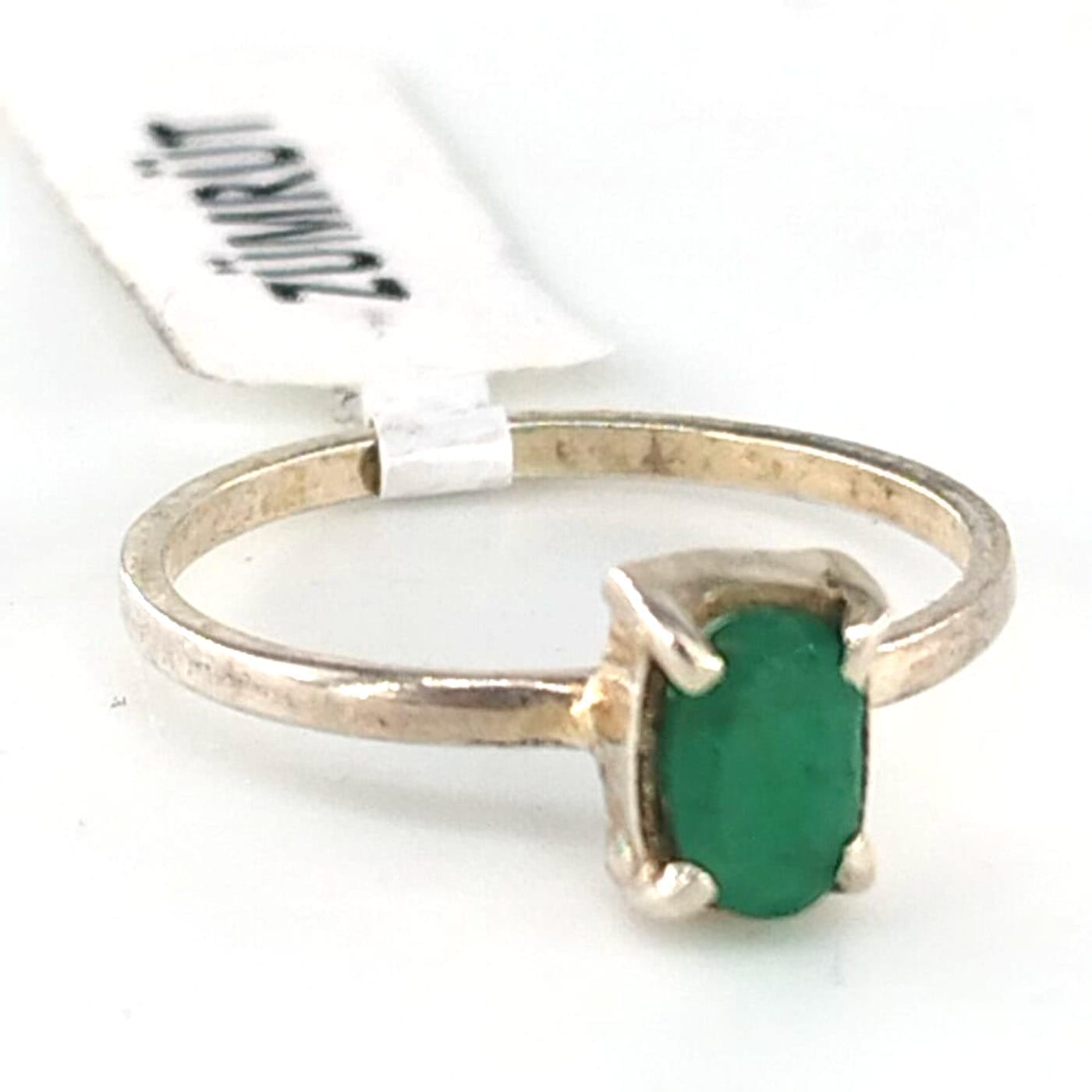 Zümrüt Yüzük (Gümüş) - Görsel 2