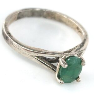 Zümrüt Yüzük (Gümüş)