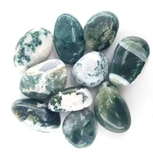 Yosunlu Akik (Moss Agate) Tımbıl