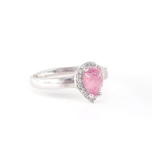 Alternative view of Pembe Turmalin Yüzük (Gümüş)