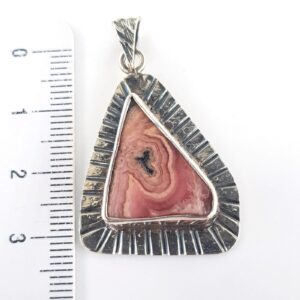 Alternative view of Rodokrozit Kolye Ucu (Gümüş)