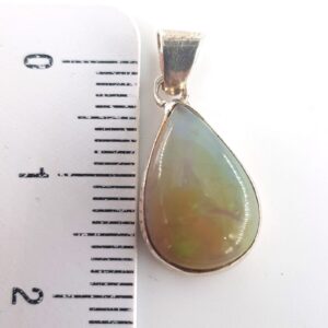 Alternative view of Ateş Opal Kolye Ucu (Gümüş)