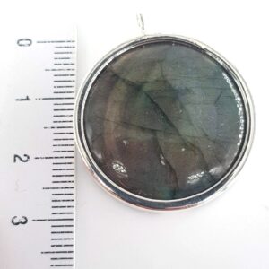 Alternative view of Labradorit Kolye Ucu Gümüş