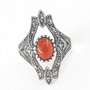 Akik Yüzük (Gümüş)