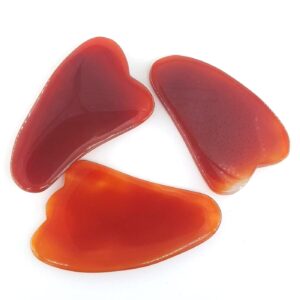 Kırmızı Akik Gua Sha