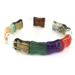 Çakra Doğaltaş Rolex Bileklik - çakra Taşı Enerjisi ve Doğal Formu