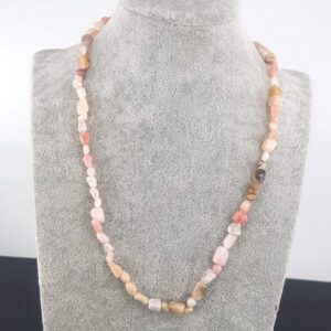 Pembe Opal Kolye