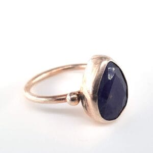 Safir Yüzük (Gümüş) - 2