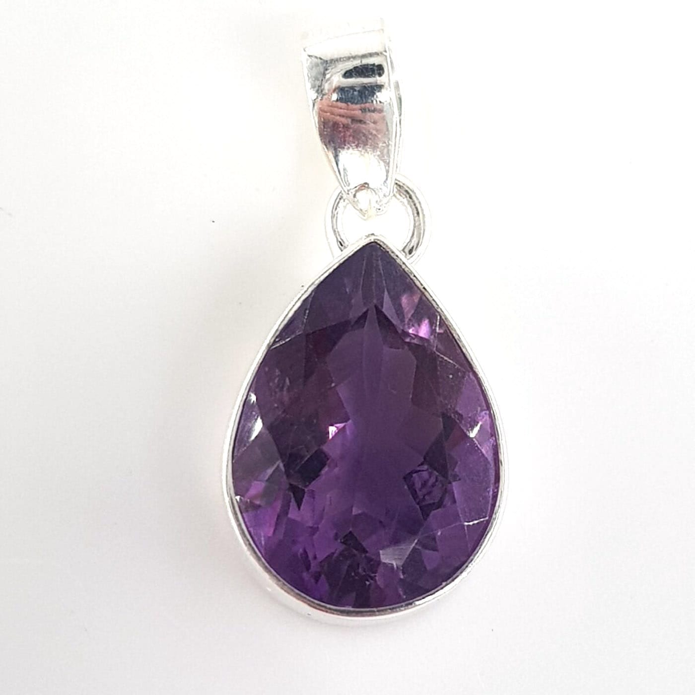 Ametist Kolye Ucu (Gümüş)