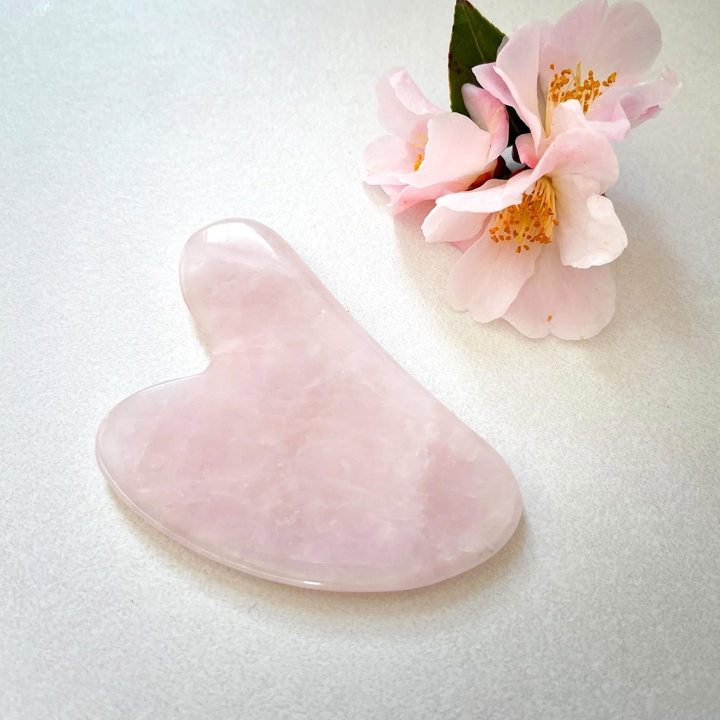 Pembe Kuvars Gua Sha