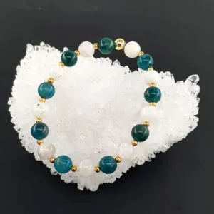 Blue Apatit, Aytaşı Bileklik 8mm