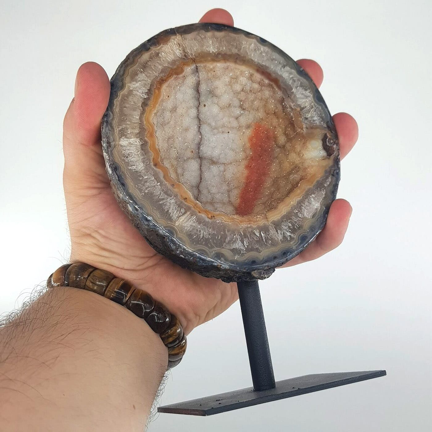 Akik Kalsedon (Standlı) - Görsel 2