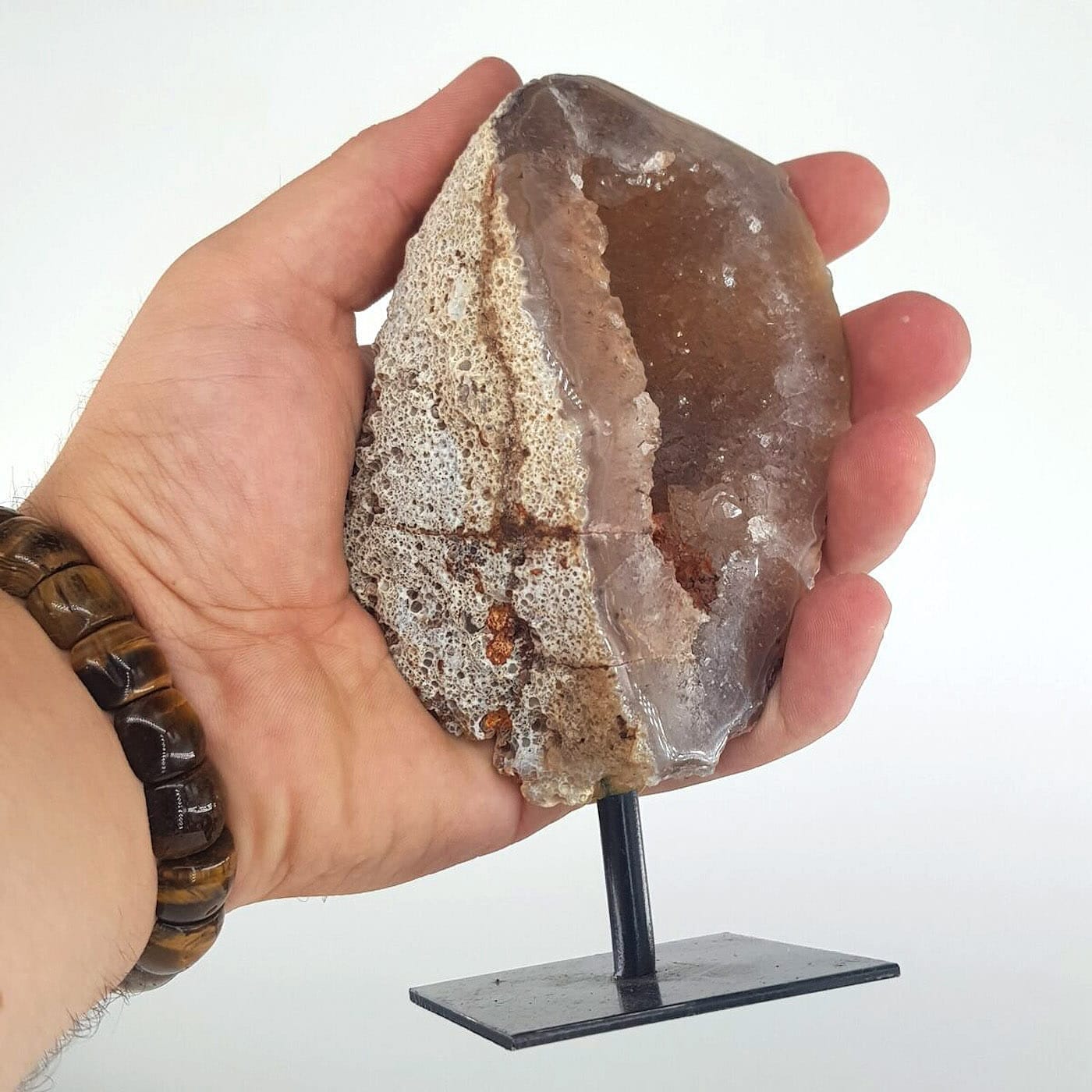 Kalsedon, Akik (Standlı) - Görsel 2