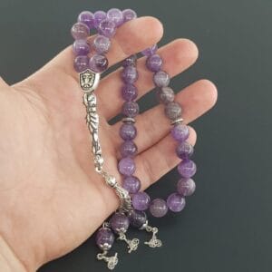 Ametist Doğaltaş Tesbih - 2