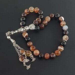 Süleymaniye Akik Doğaltaş Tesbih 10mm