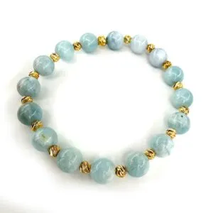 Akuamarin Bileklik 8mm