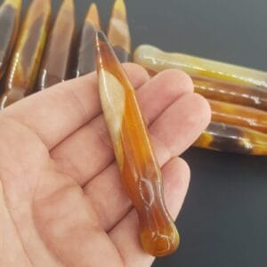 Bumblebee Kalem Akik Harmonizer - akik Taşı Enerjisi ve Doğal Formu