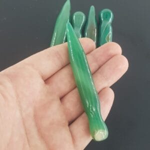 Yeşil Kalem Akik Harmonizer - Akik Taşı Enerjisi ve Doğal Formu