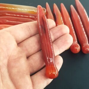 Kırmızı Kalem Akik Harmonizer - Akik Taşı Enerjisi ve Doğal Formu