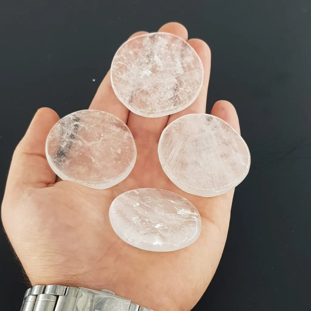 Kristal Kuvars Parmak Spa Taşı