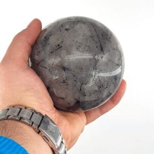 Rutil Kuvars Küre - rutilkuvars Taşı Enerjisi ve Doğal Formu